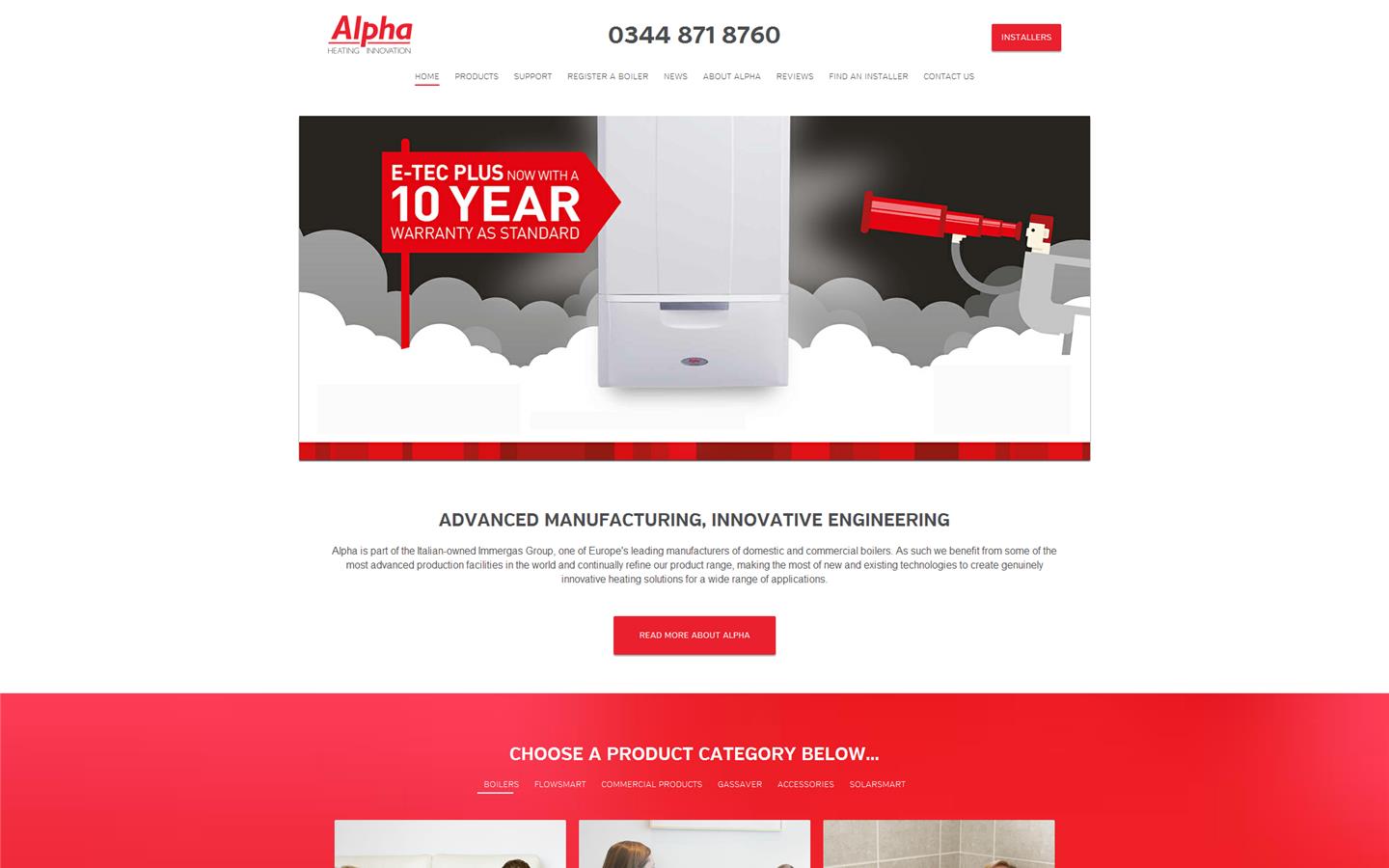 Alpha Therm Ltd Website