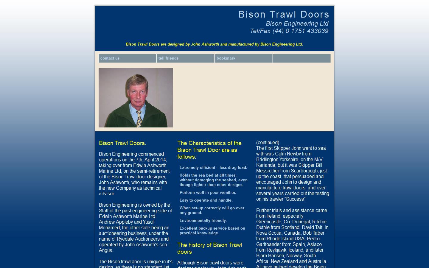 Edwin Ashworth Marine Ltd Website