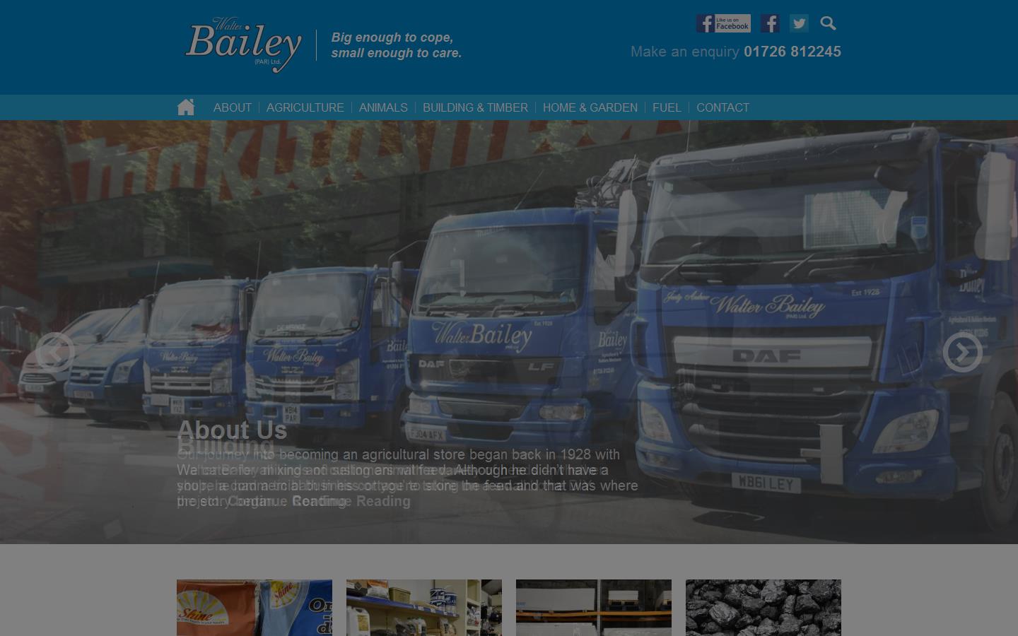 Walter Bailey Par Ltd Website