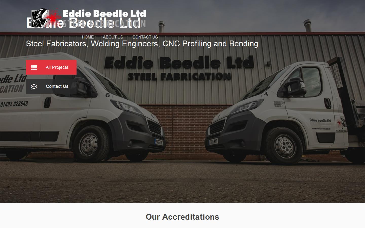 Eddie Beedle Ltd Website
