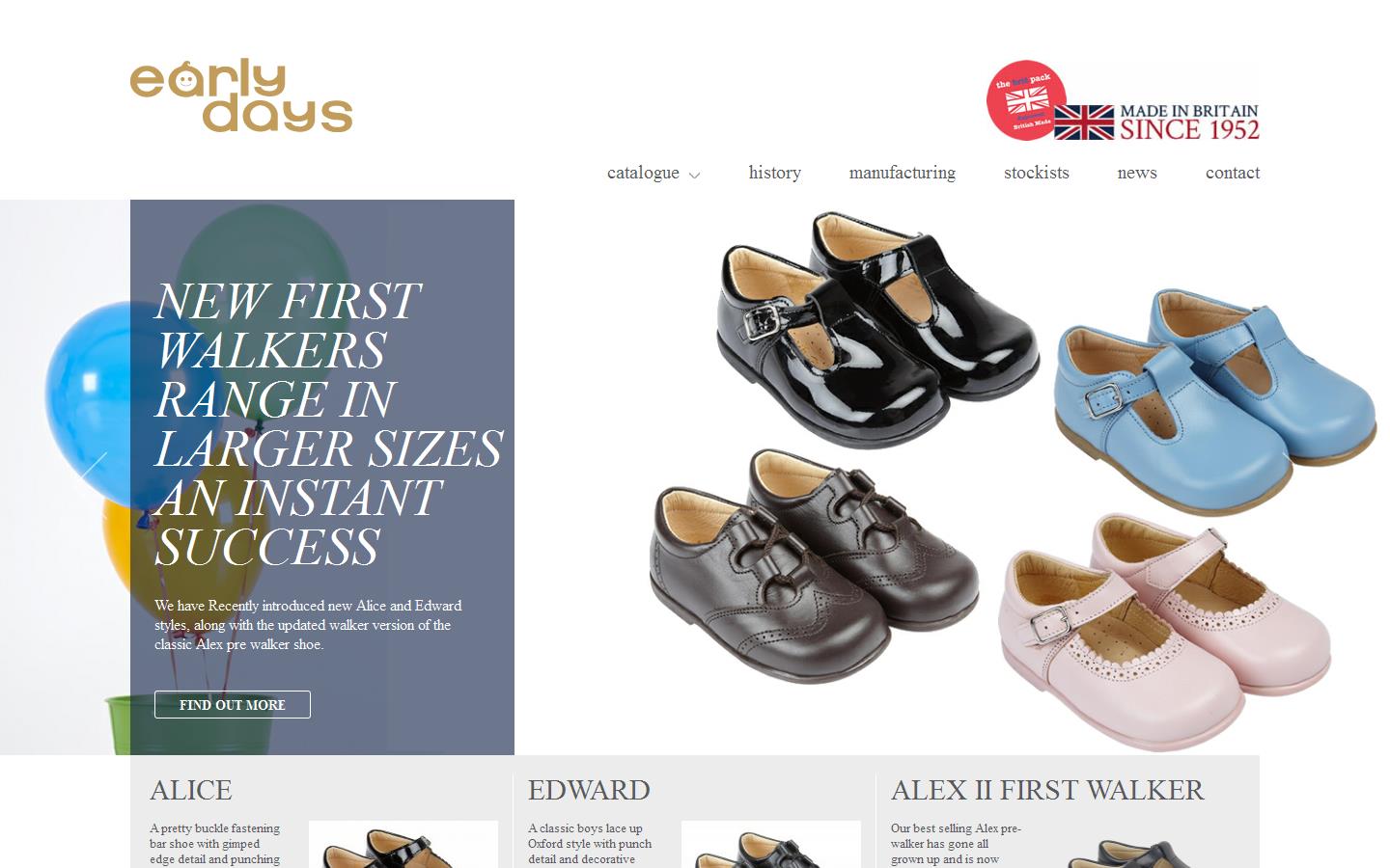 Early Days Ltd Website