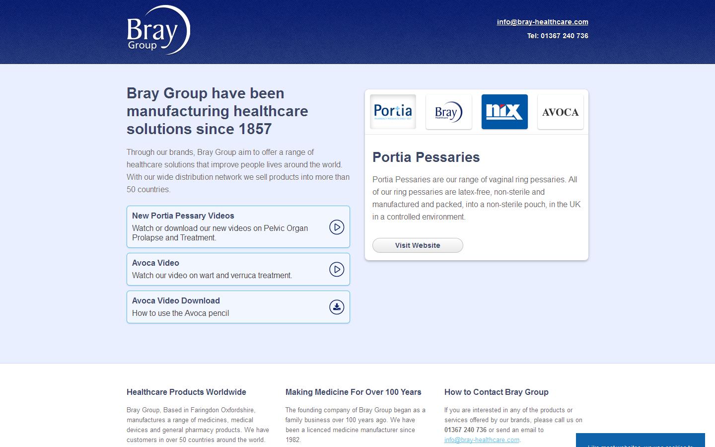 Bray Group Website
