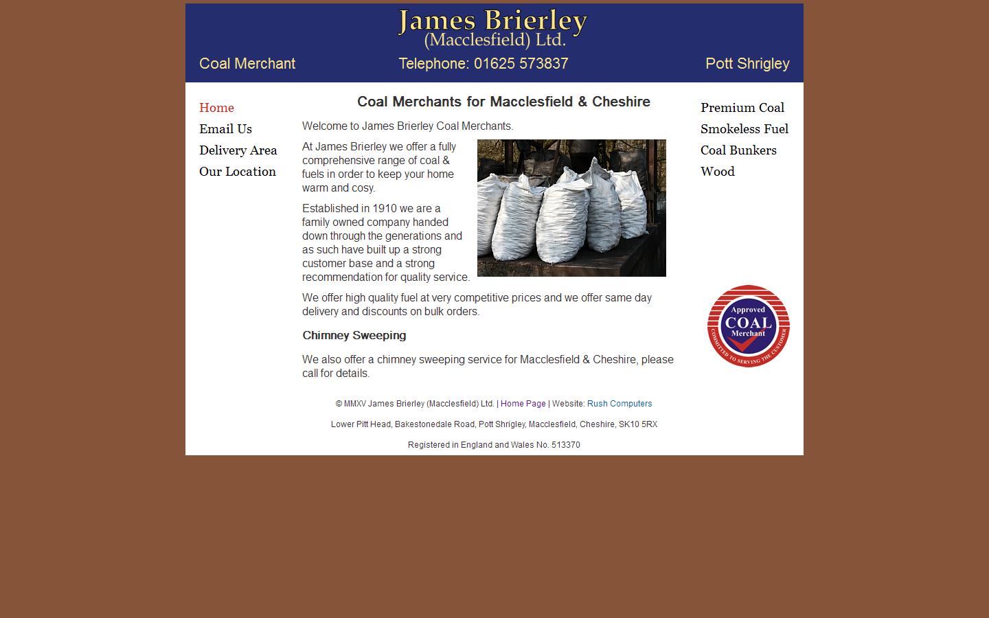 James Brierley Website