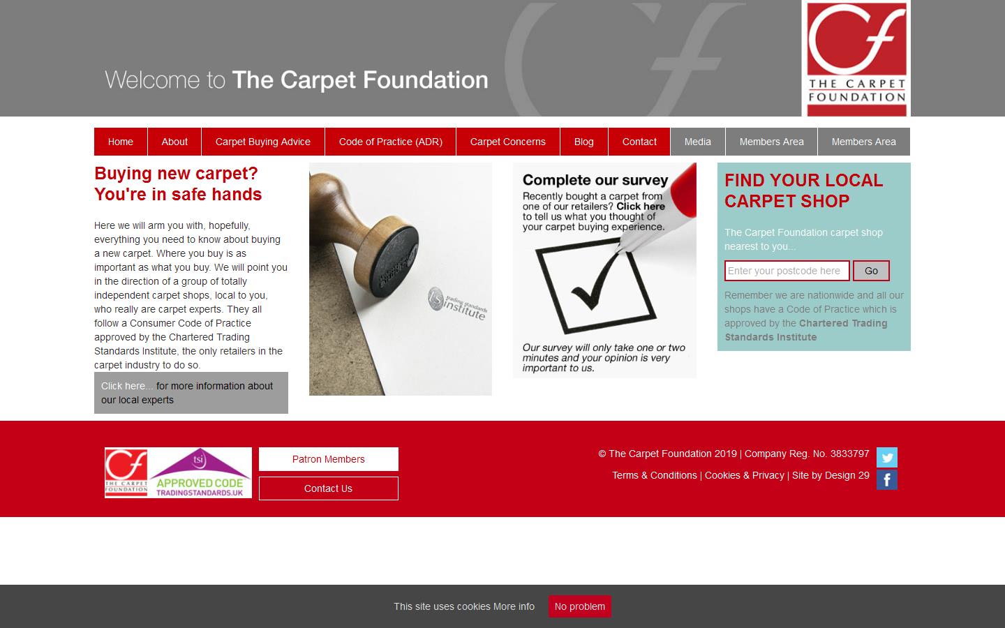 The Carpet Foundation Website