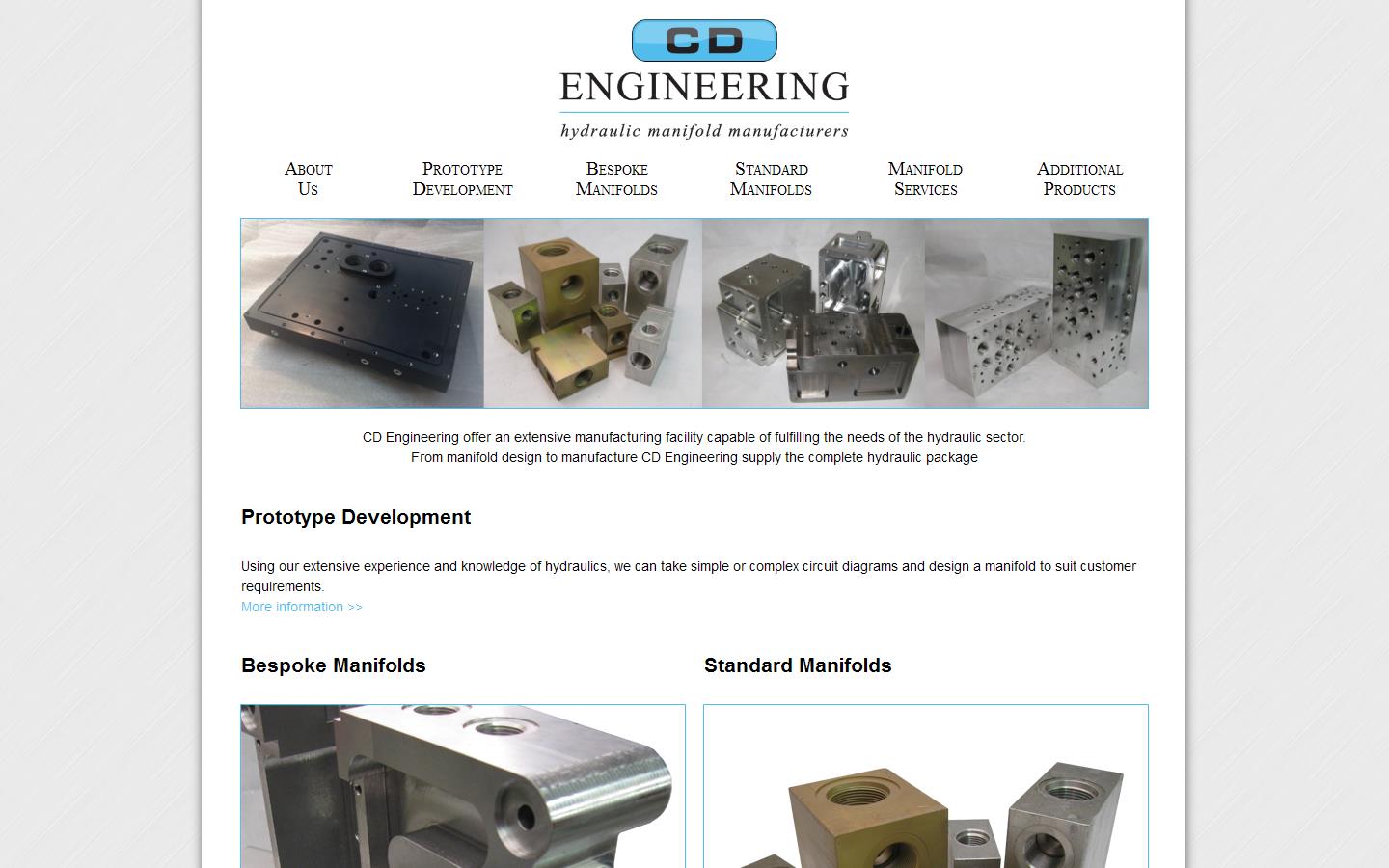 C D Engineering Website