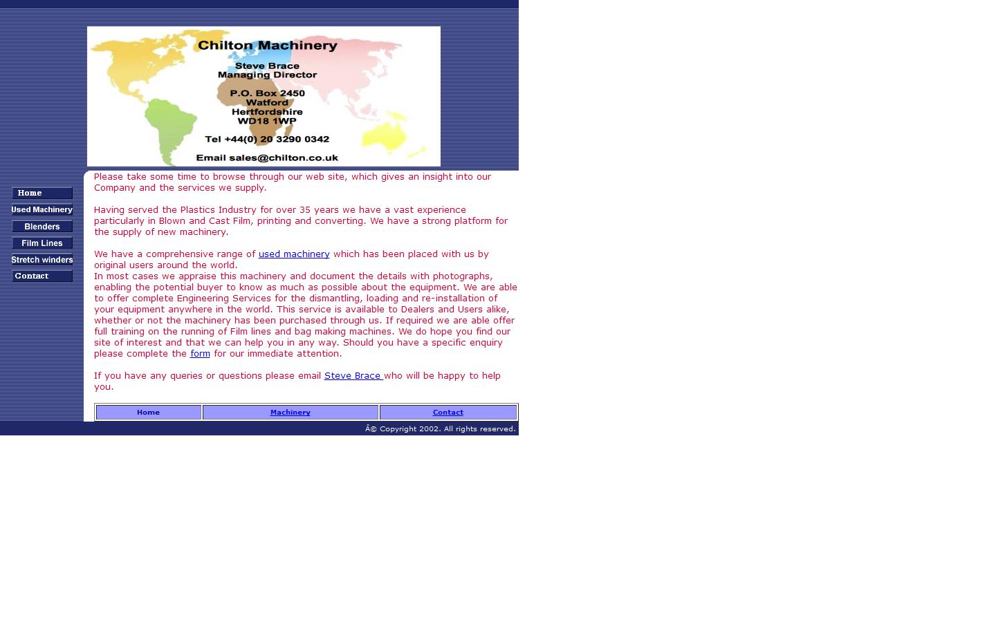 Chilton Joinery Ltd Website