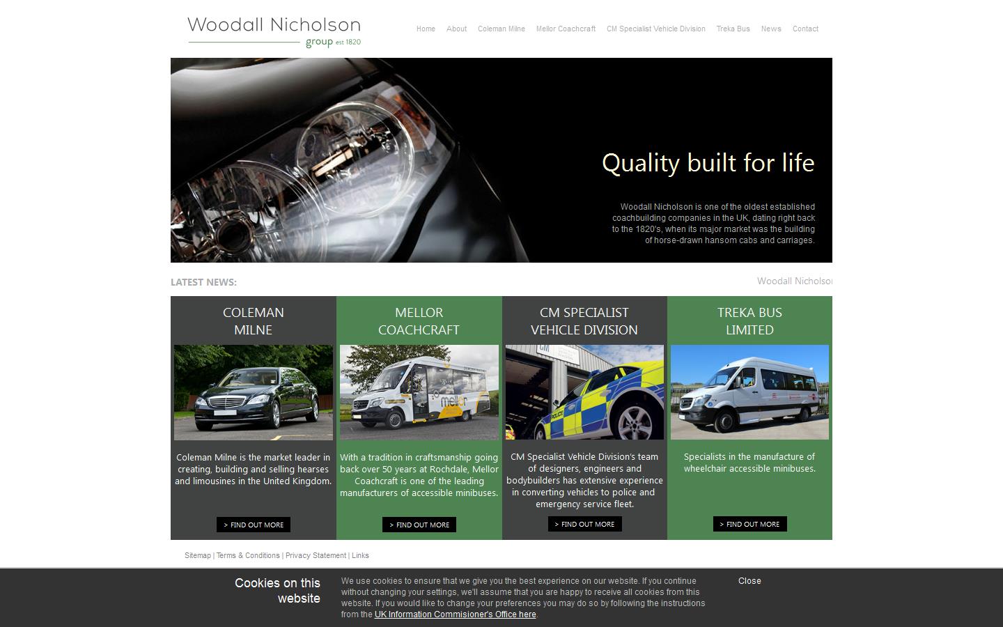 Coleman Milne Website