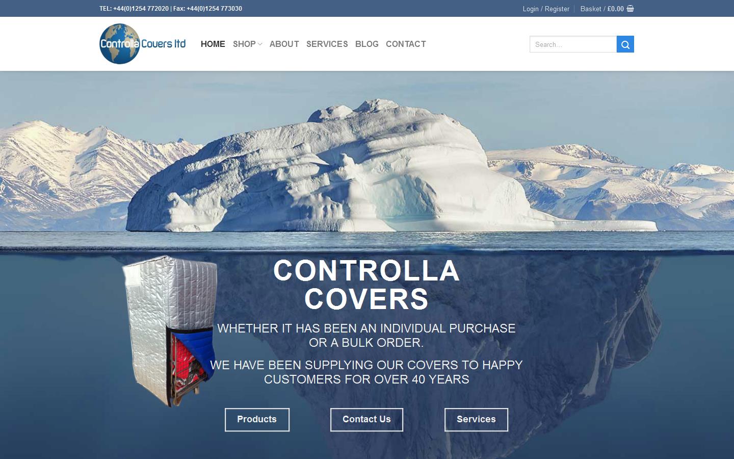 Controlla Covers Ltd Website