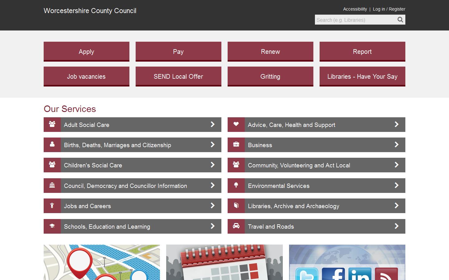 County Enterprises Website
