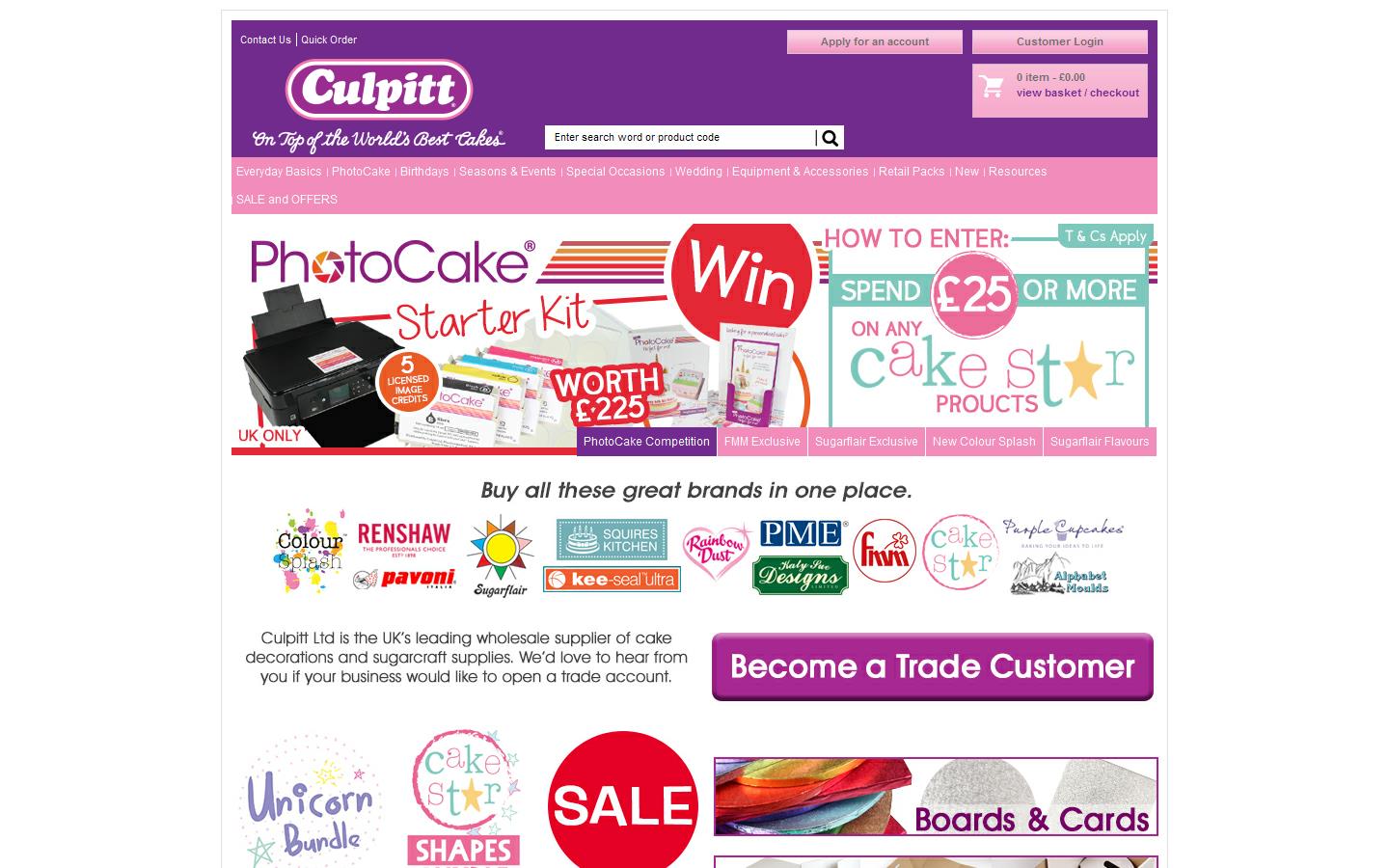 Culpitt Ltd Website
