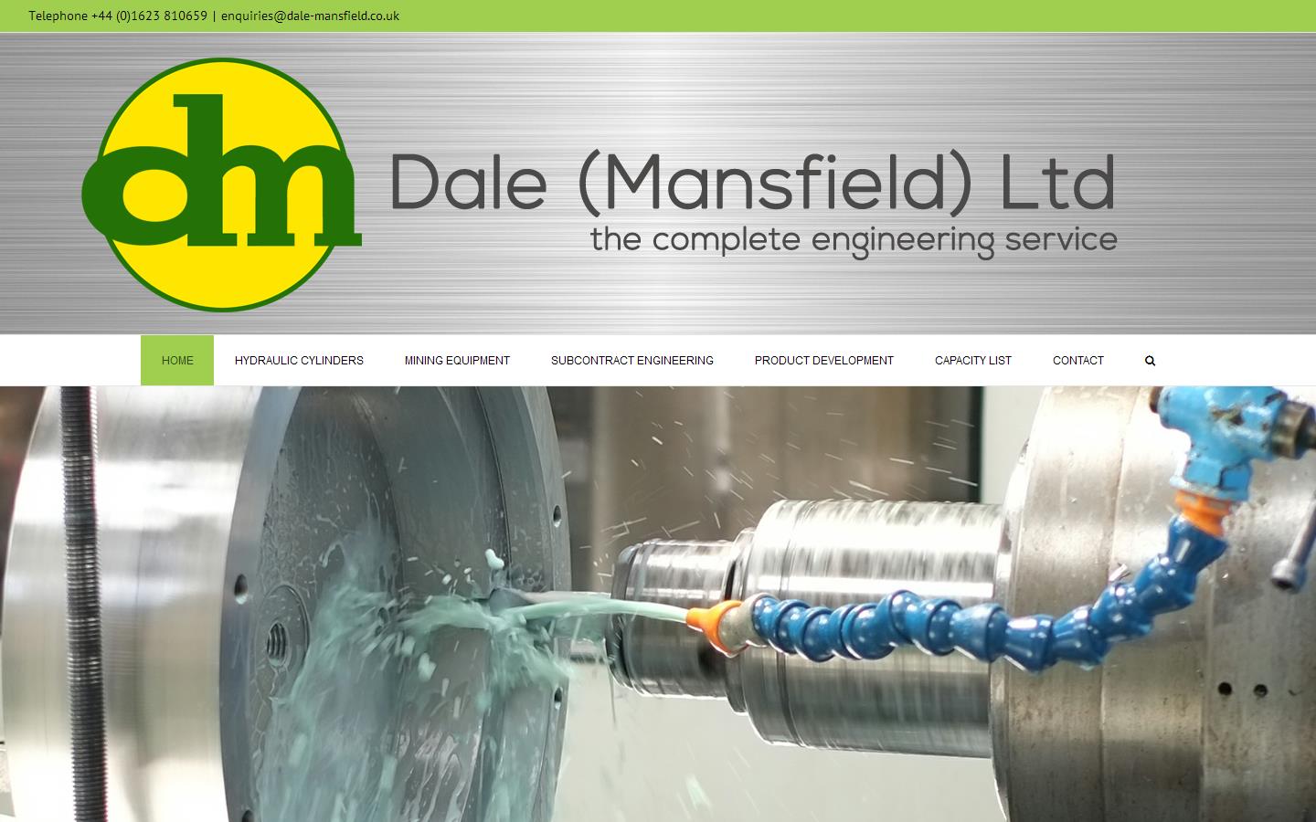 Dale Mansfield Ltd Website