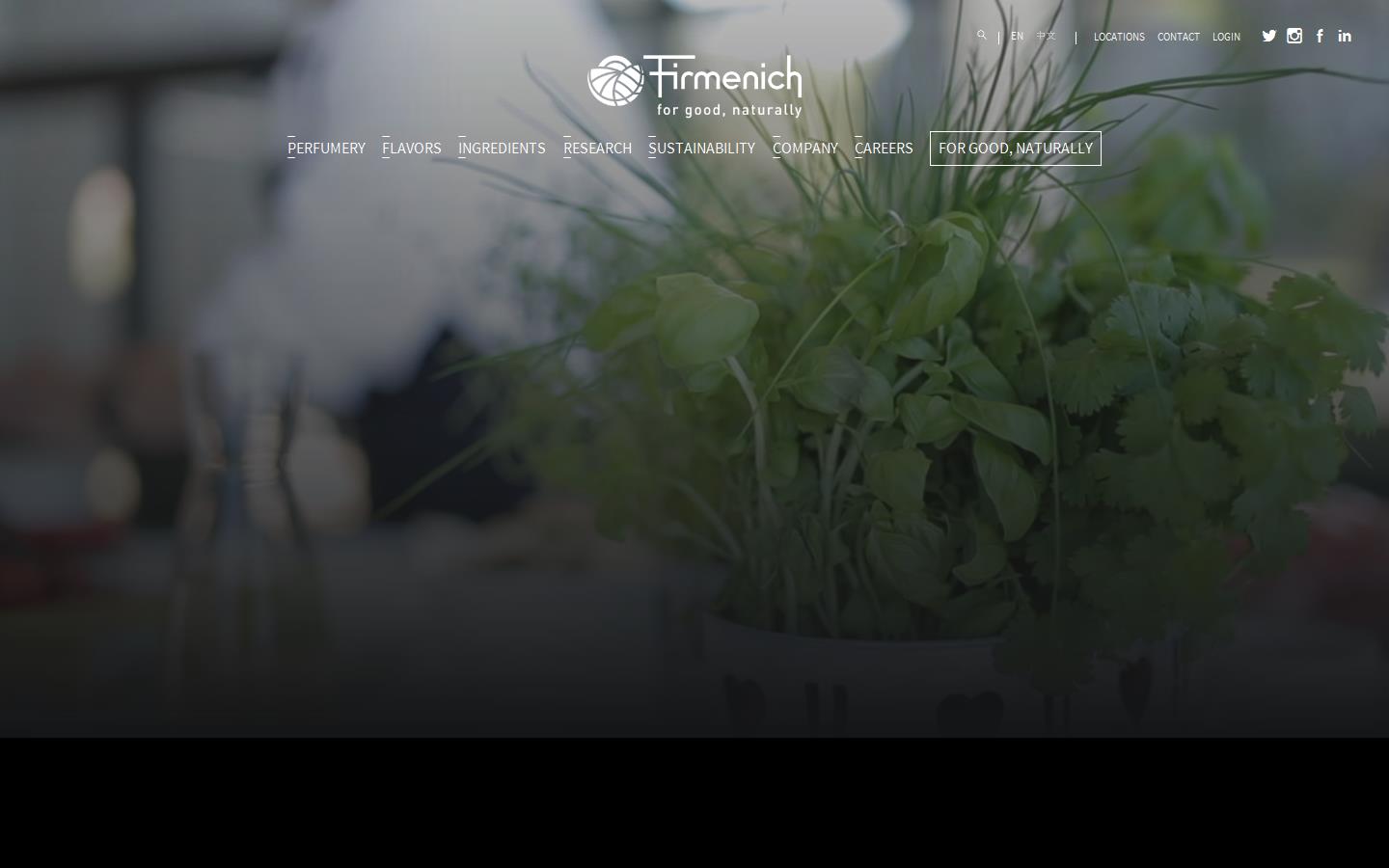 Firmenich UK Ltd Website