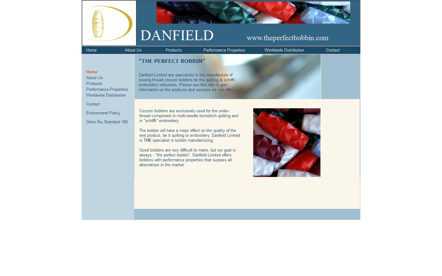 Danfield Ltd Website