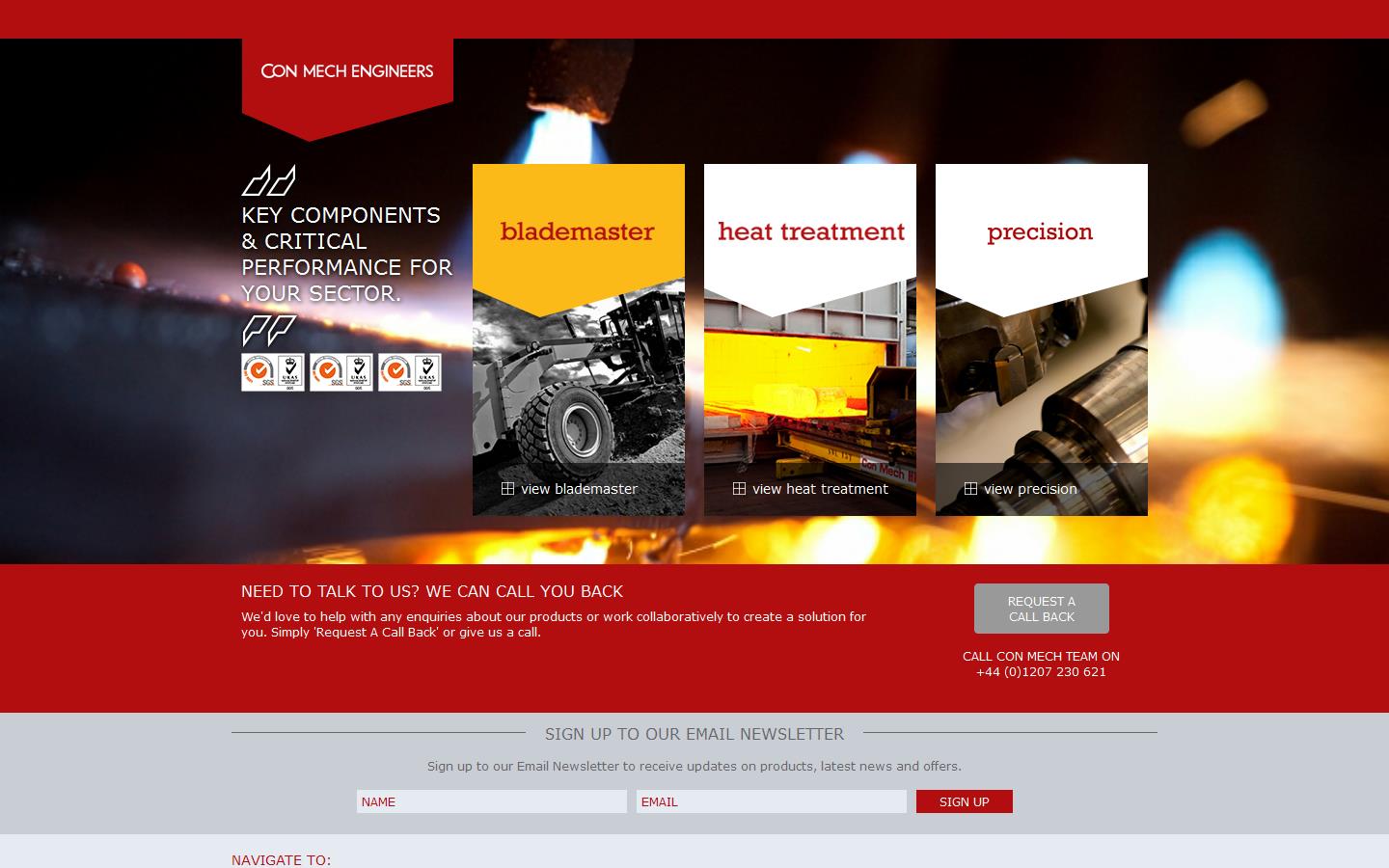 Con Mech Engineers Ltd Website