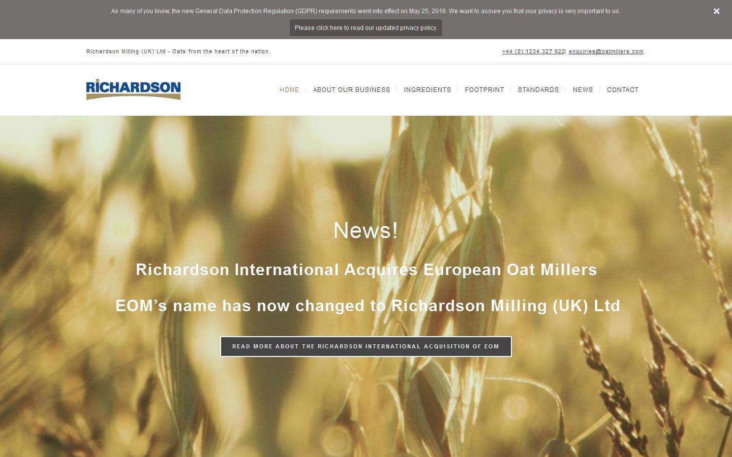 European Oat Millers Website