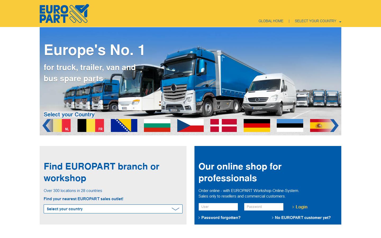 Europart Website