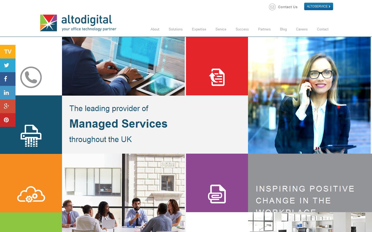Altodigital Networks Ltd Website