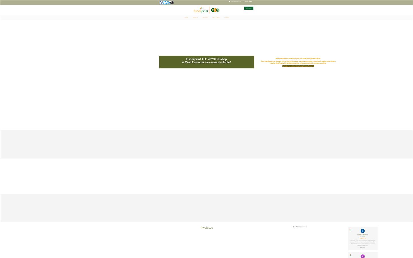 Fisherprint Ltd Website