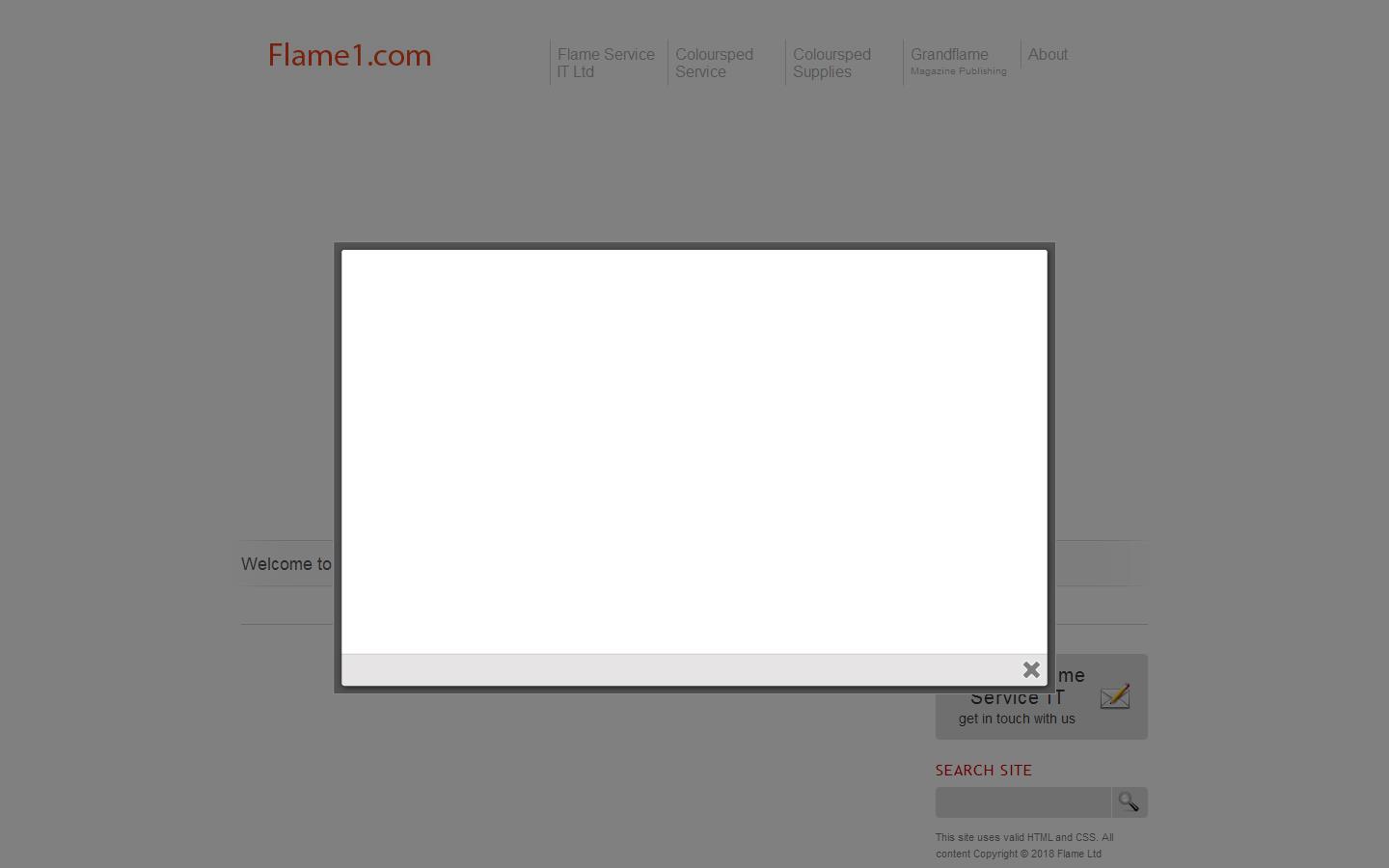 Flame Ltd Website