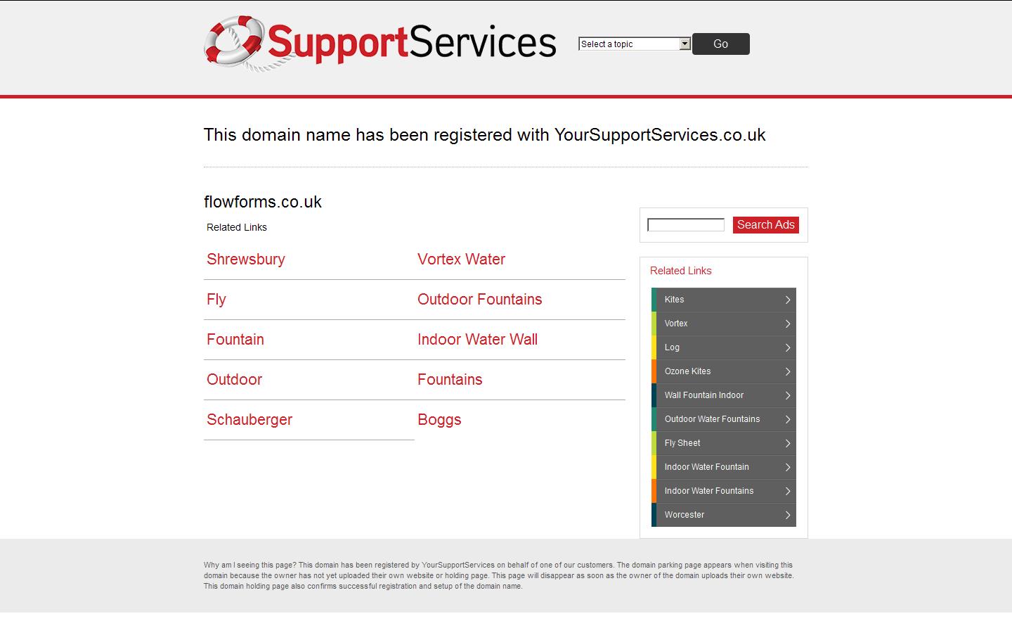 Flowforms Wiltshire Ltd Website