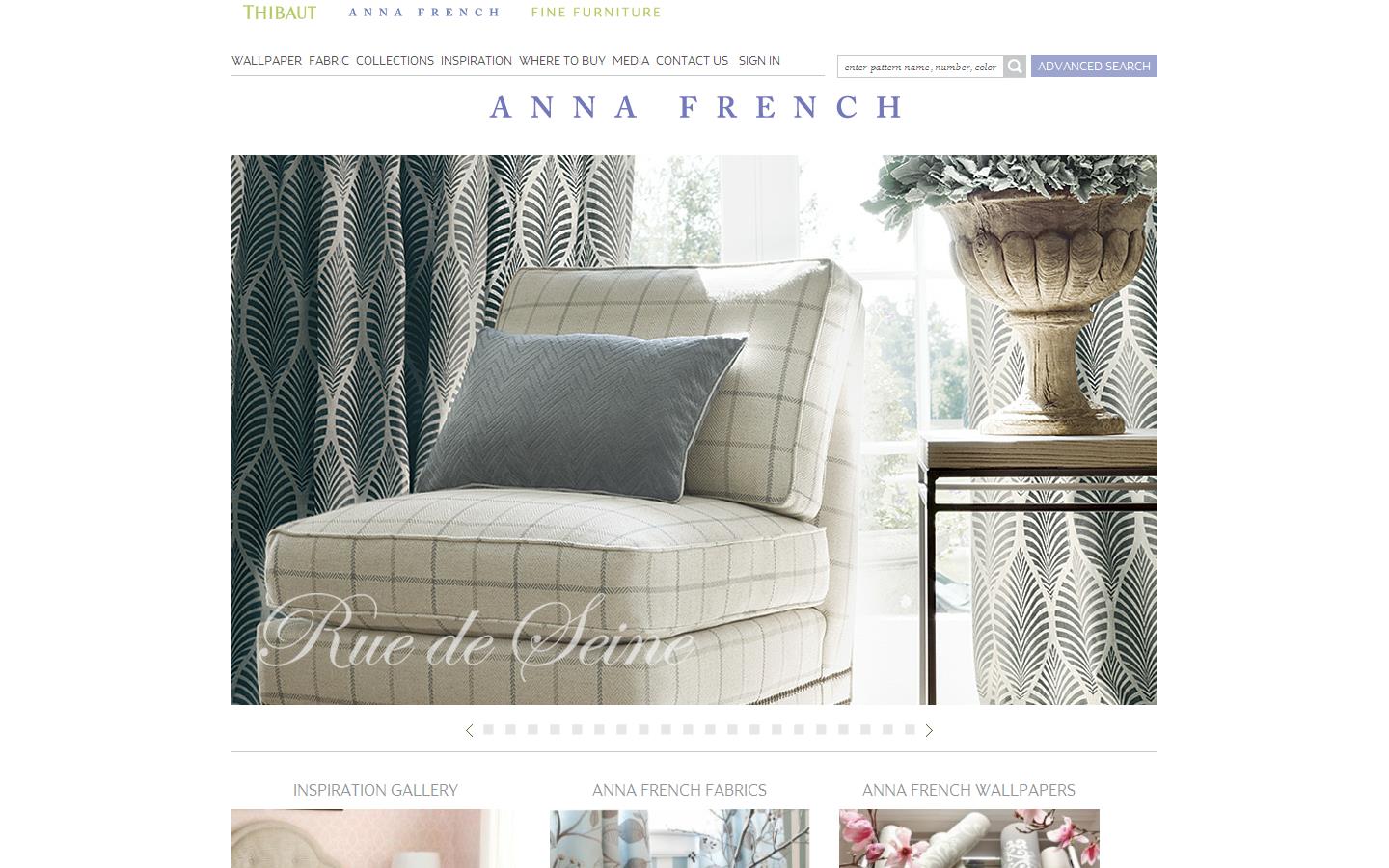 Anna French Website