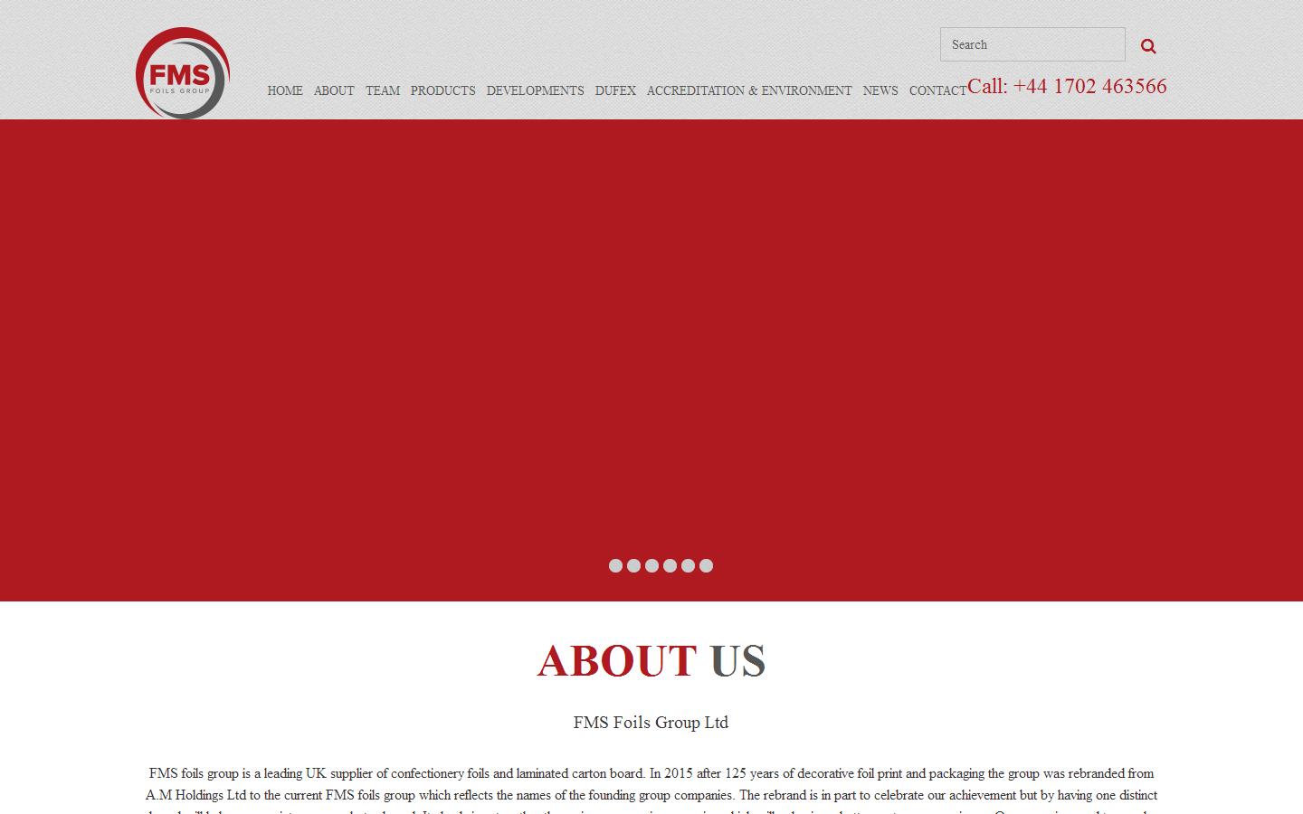 Frith Flexible Packaging Ltd Website