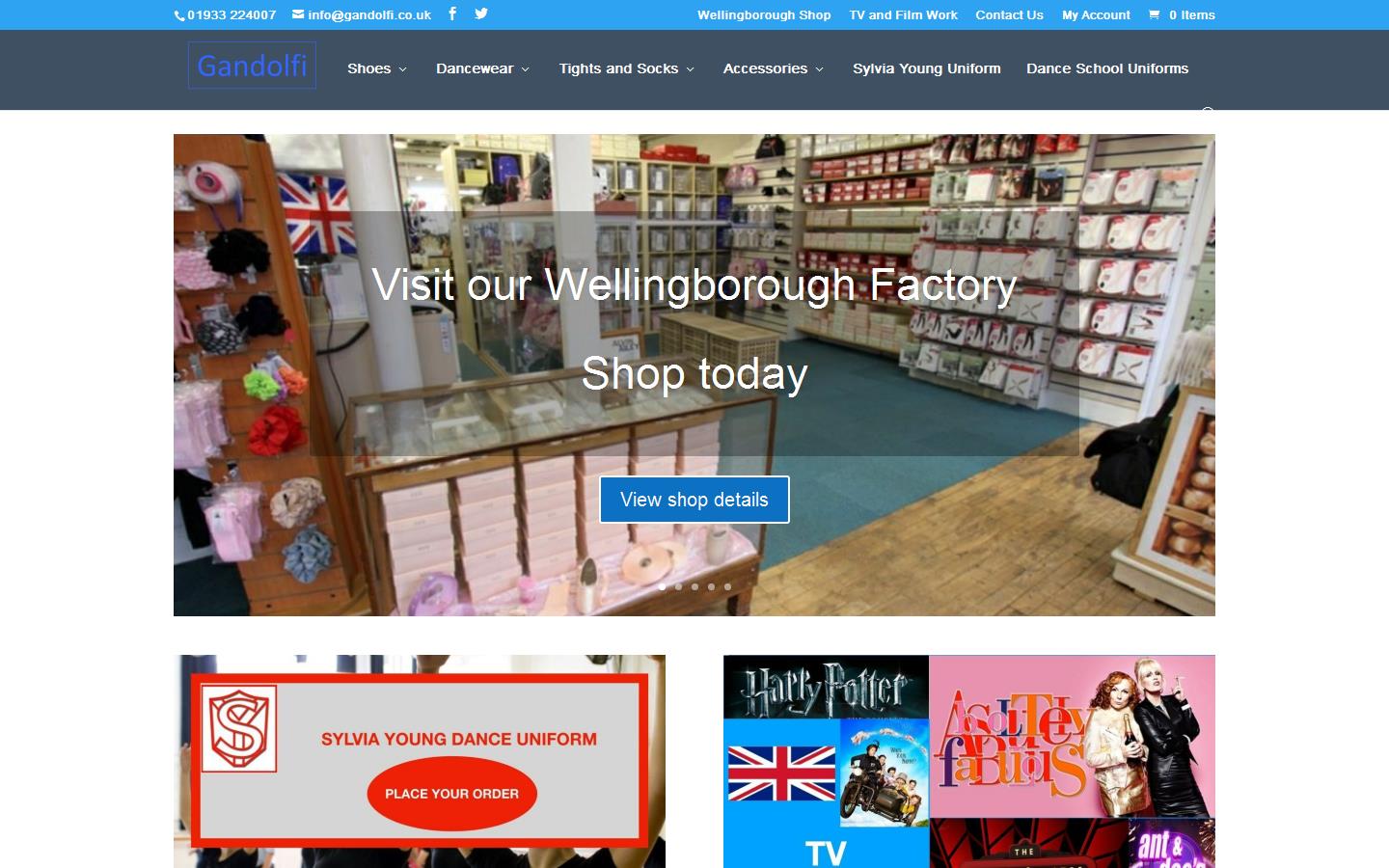 E Gandolfi Ltd Website