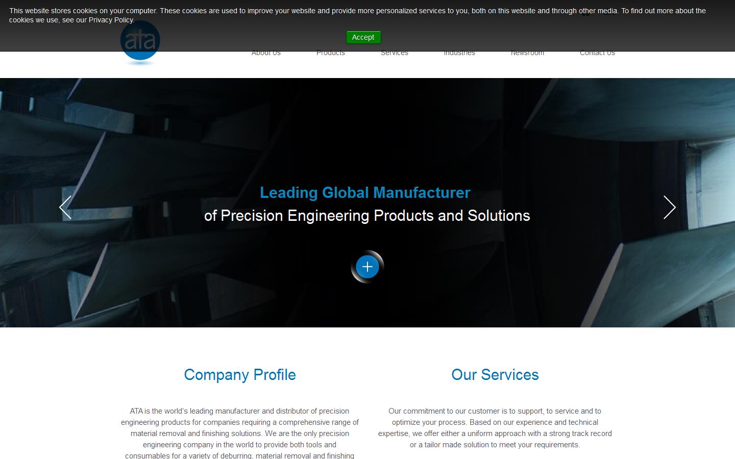 A T A Group UK Website