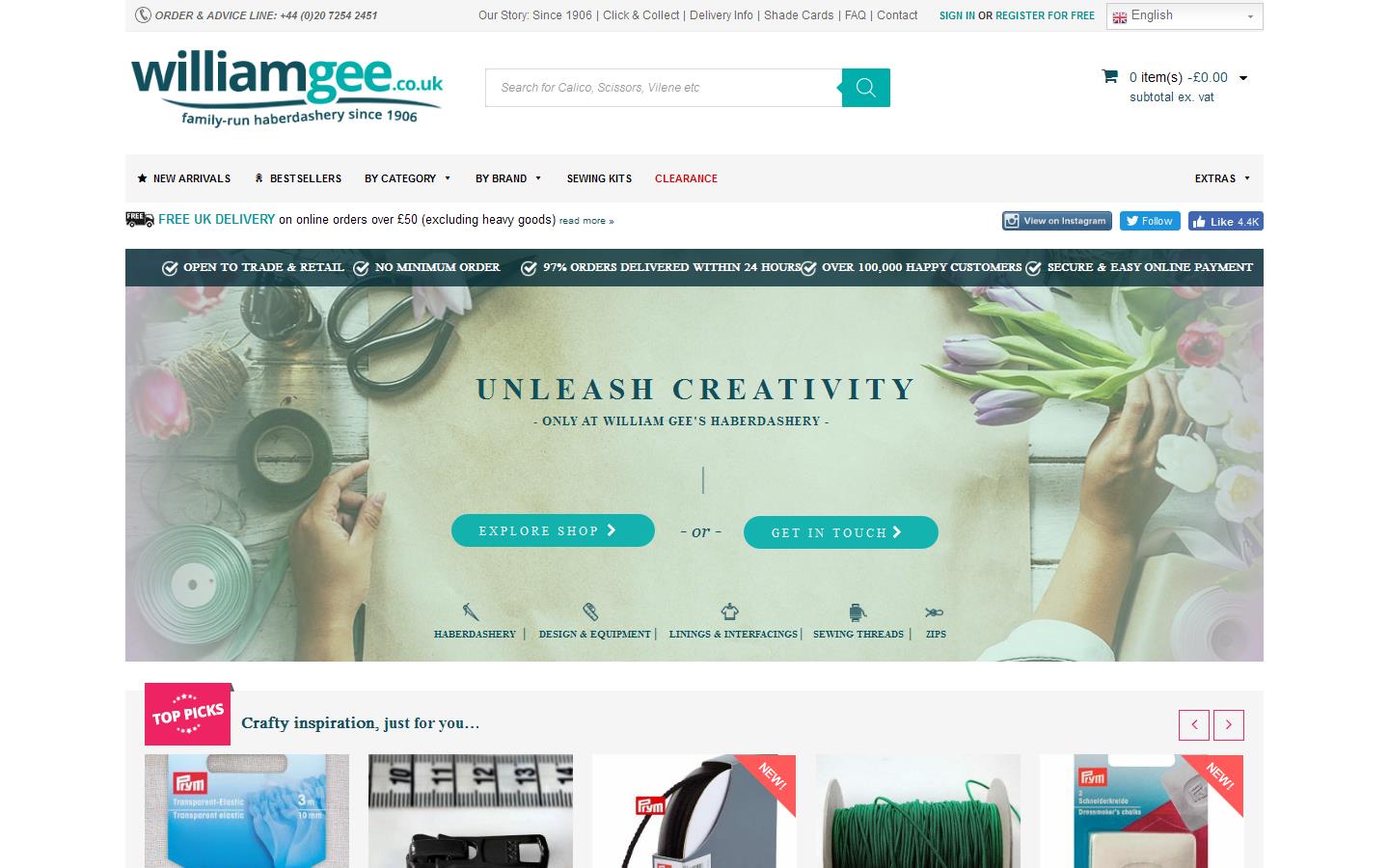 William Gee Website