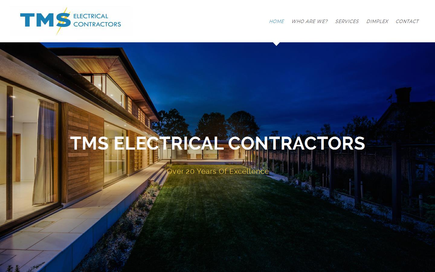 T M S Electrical Contractors Website