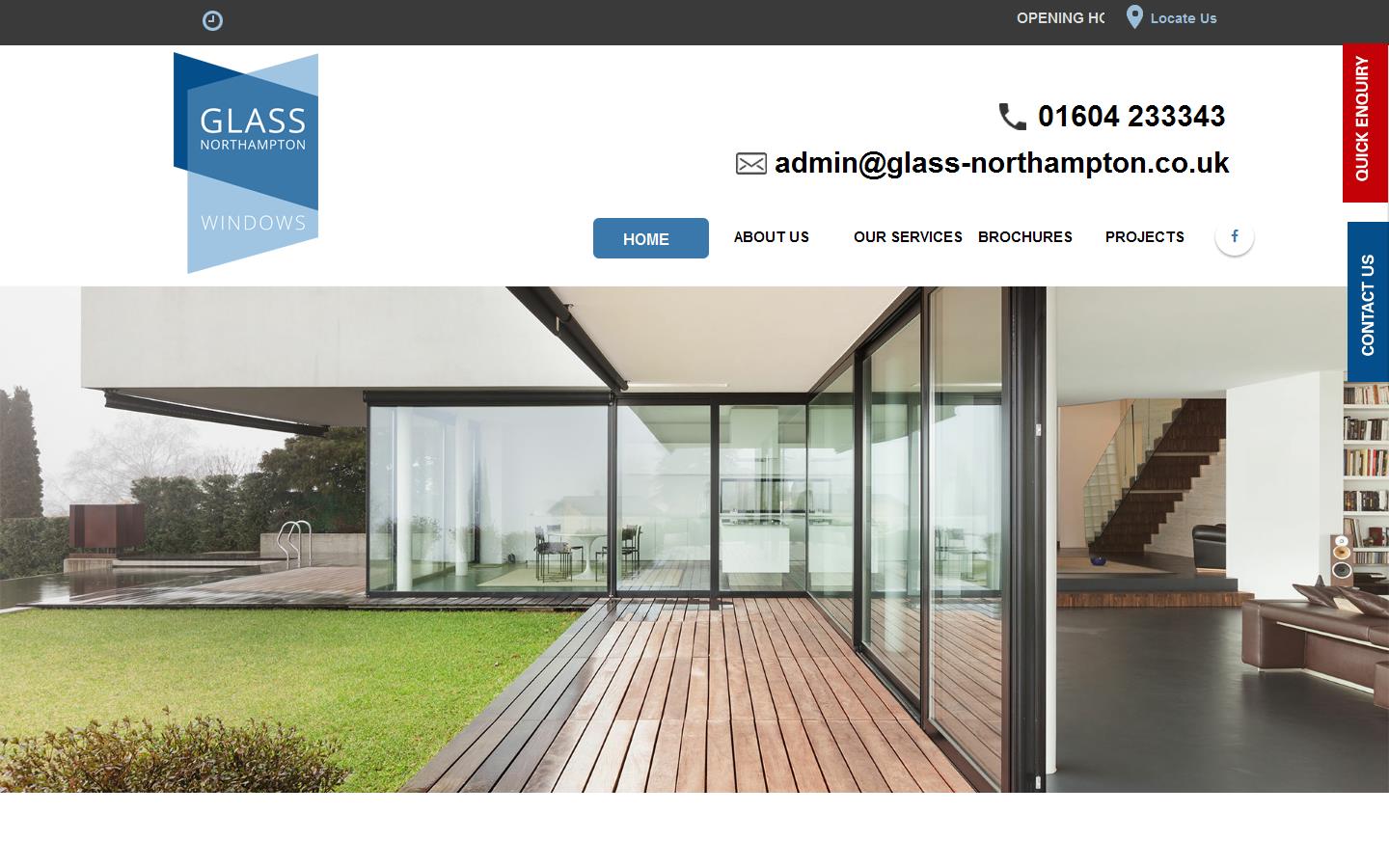 Glass Northampton Ltd Website