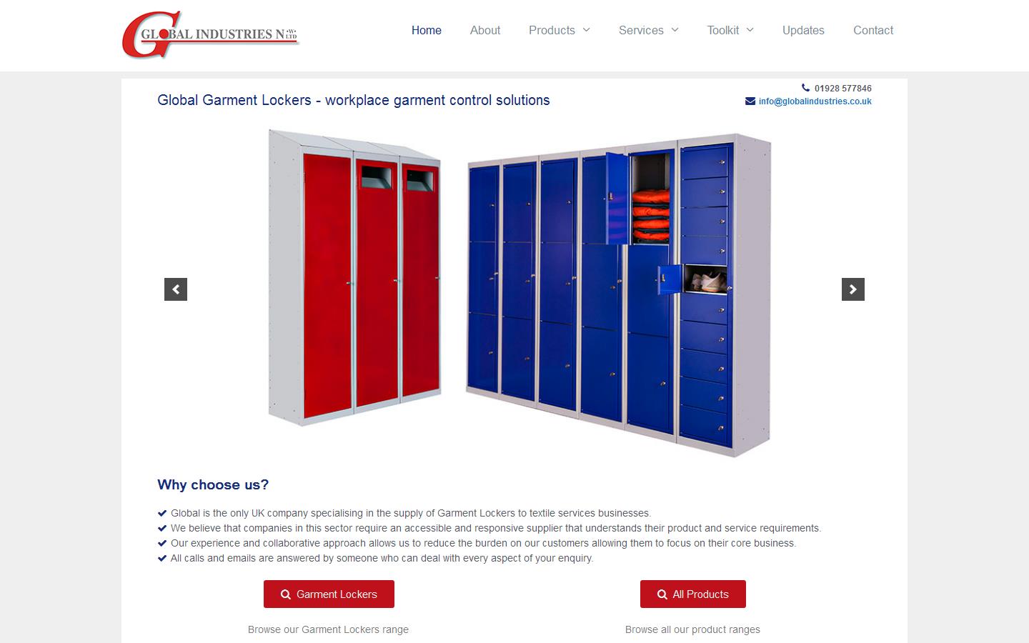 Global Industries North West Ltd Website