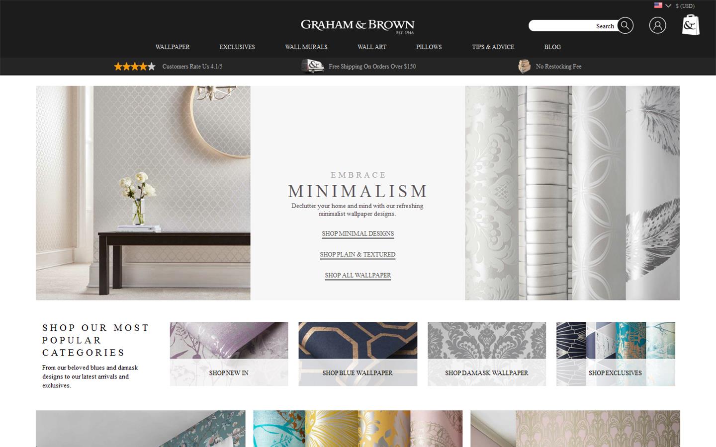 Graham & Brown Ltd Website