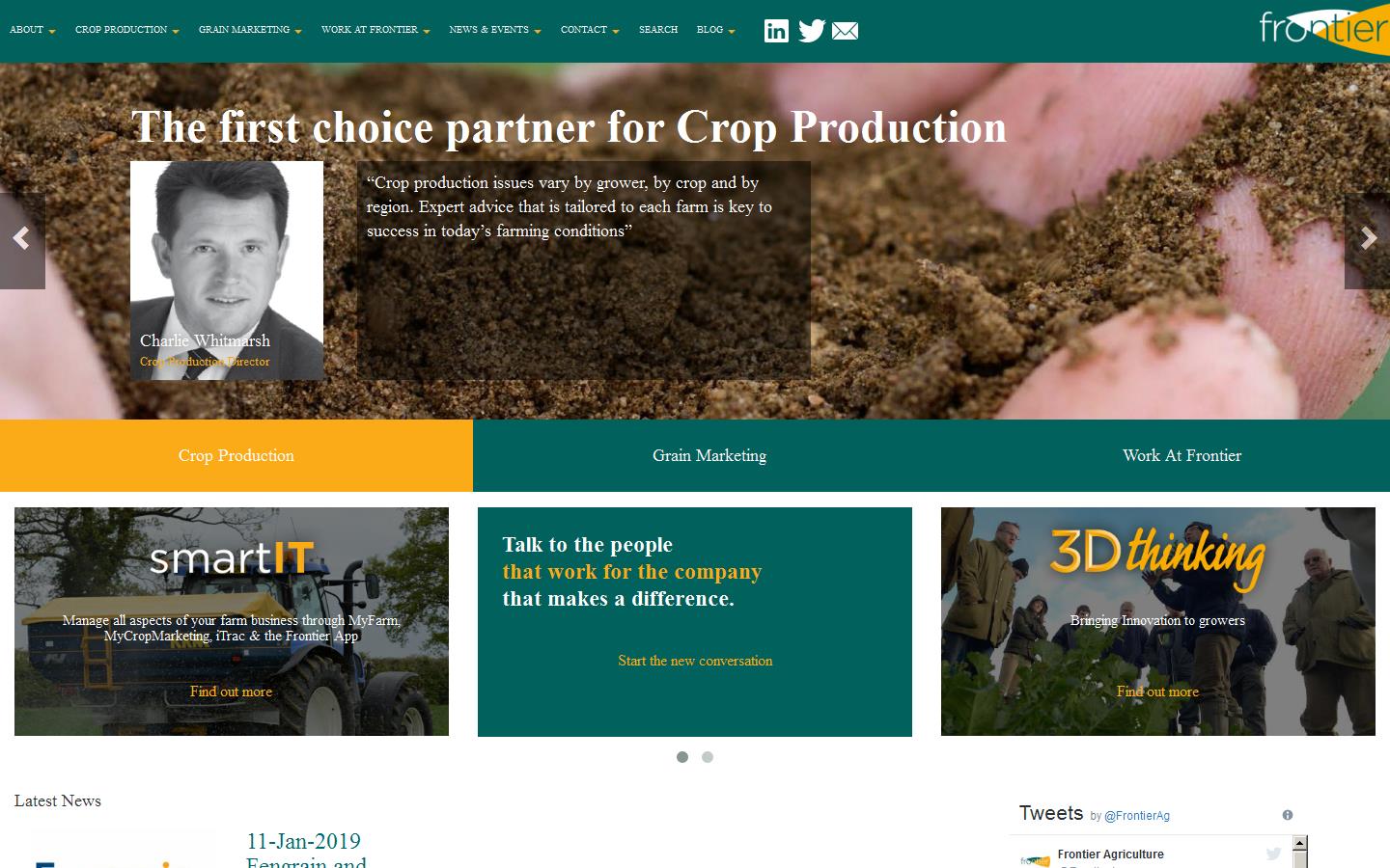 G H Grain Website
