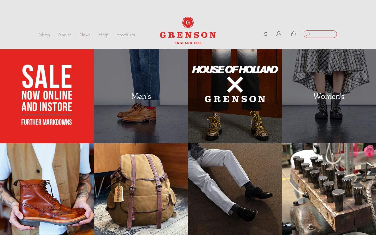 Grenson Website