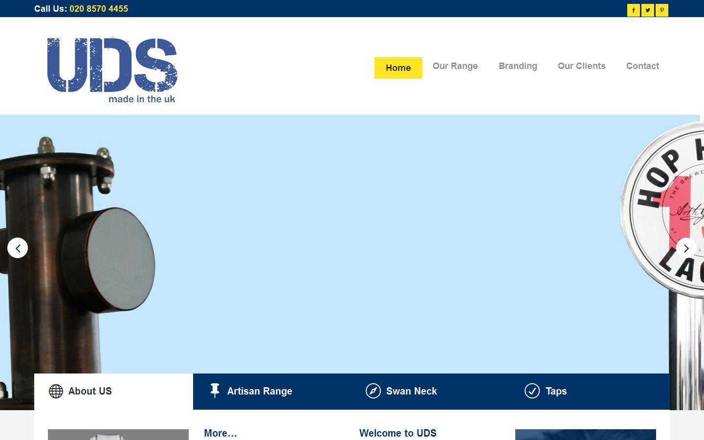 Universal Dispense Systems Website