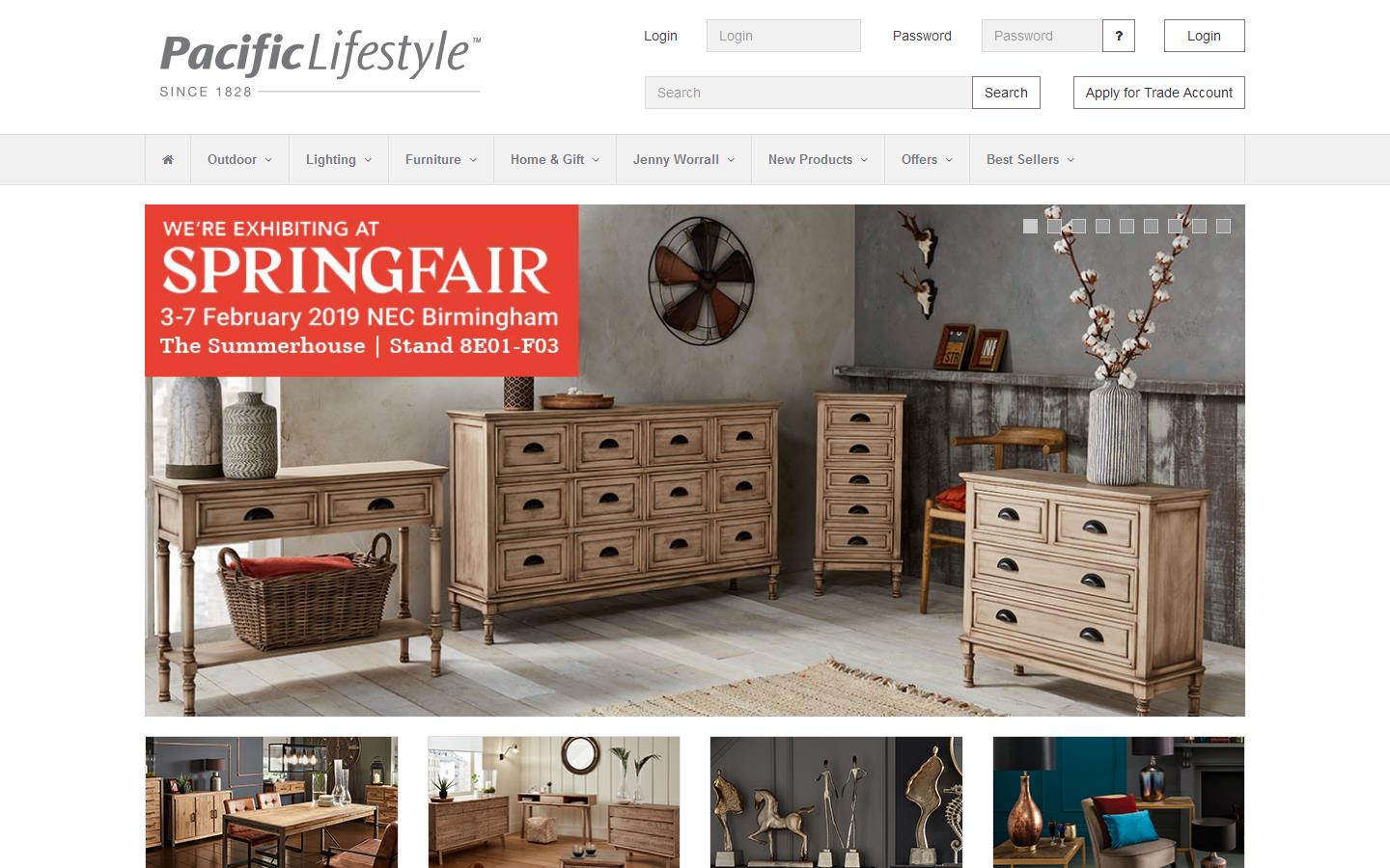 Pacific Lifestyle Website