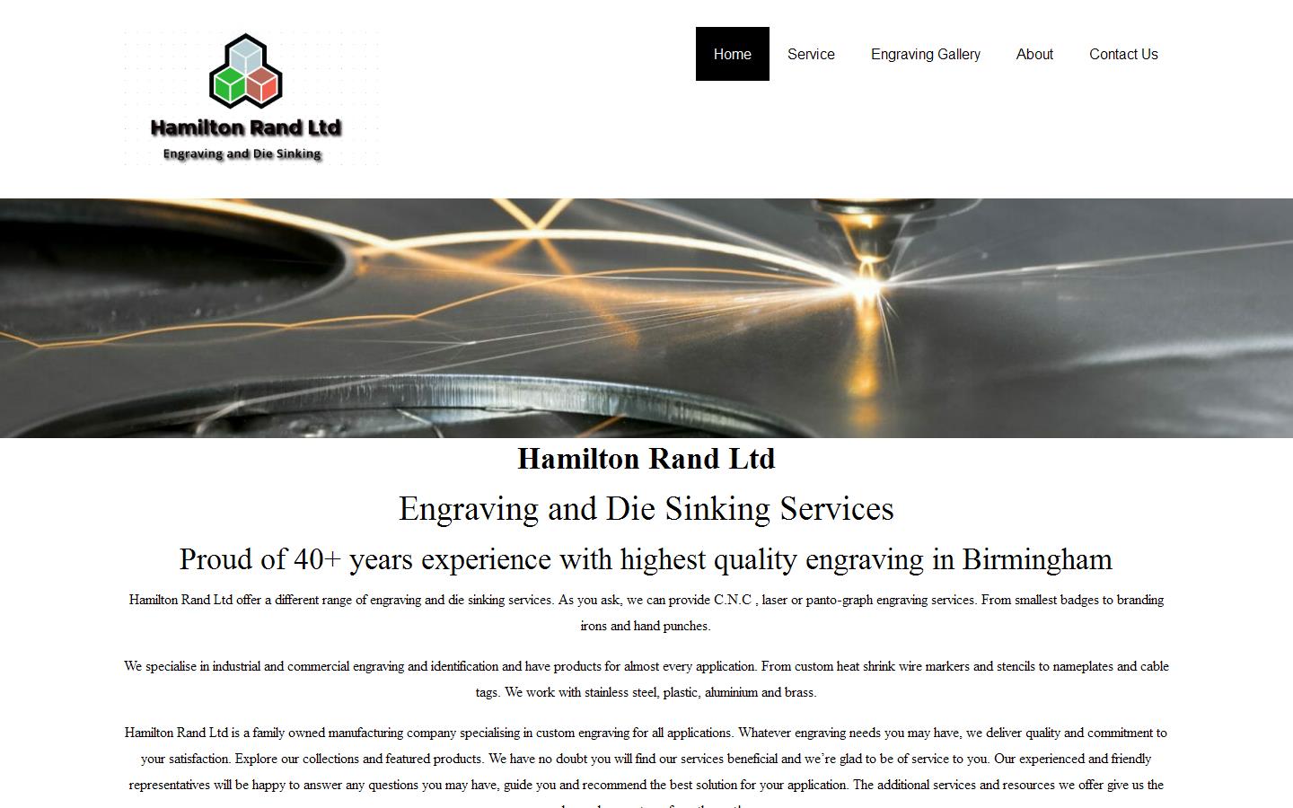 Hamilton Rand Ltd Website