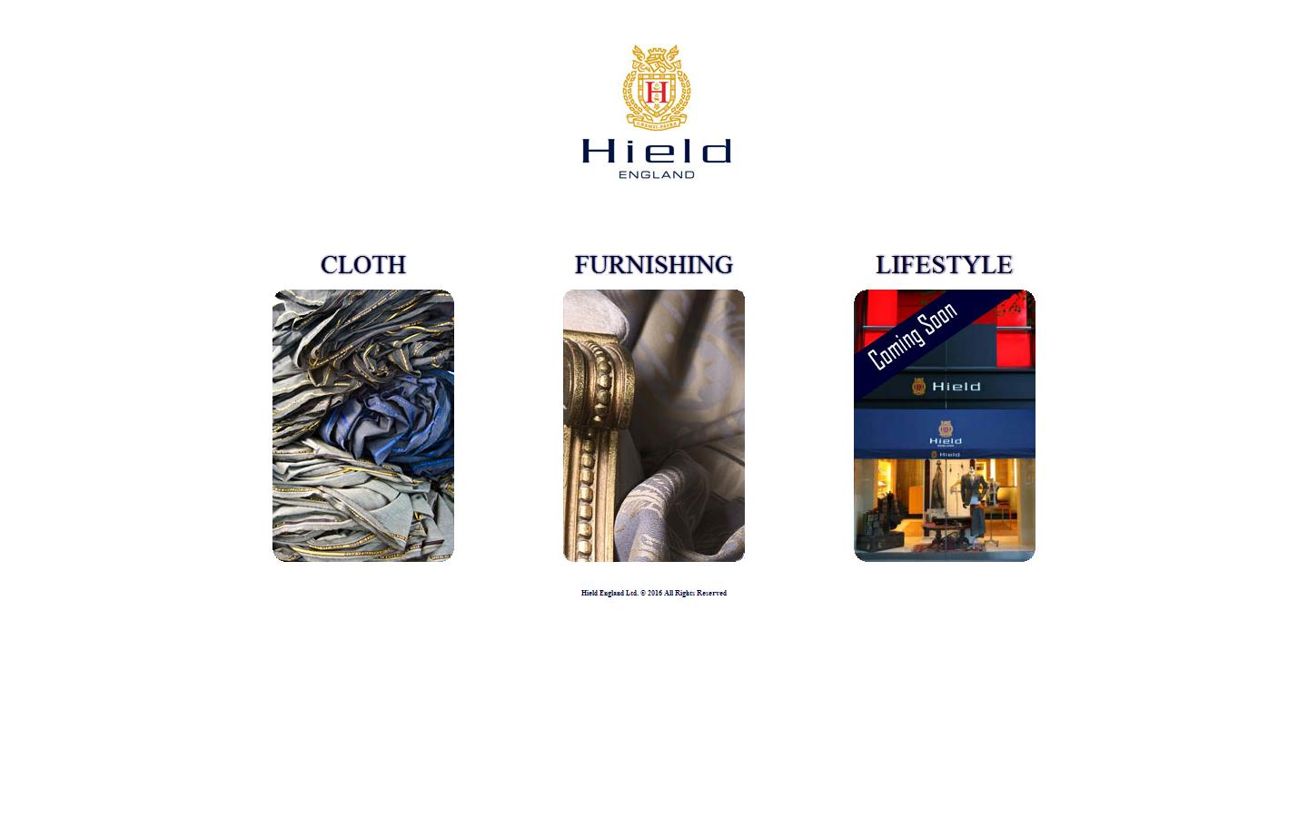 Hield England Website