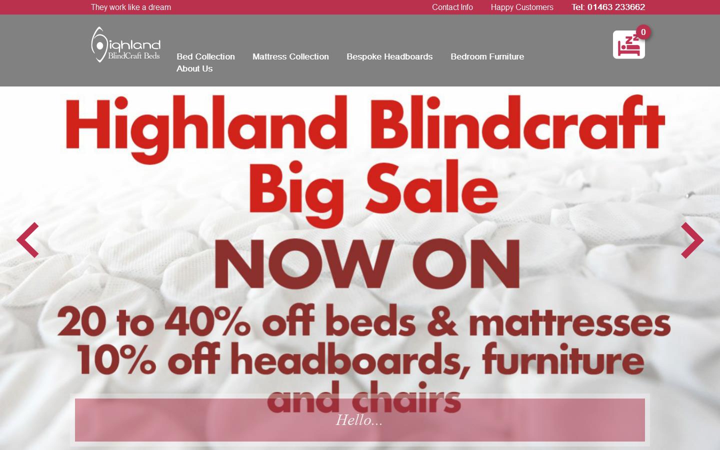 Highland Blindcraft Website