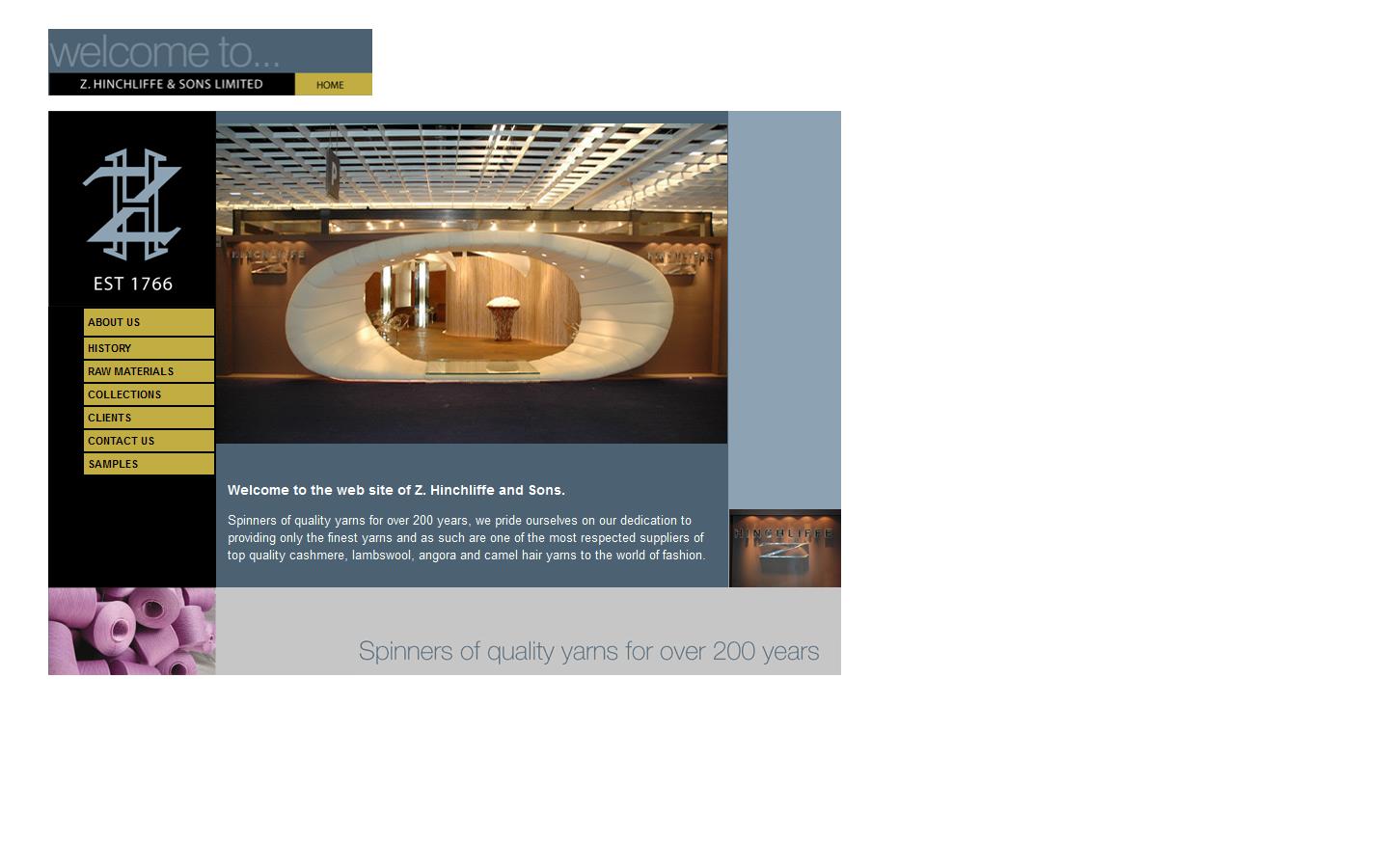 Z Hinchliffe & Sons Ltd Website