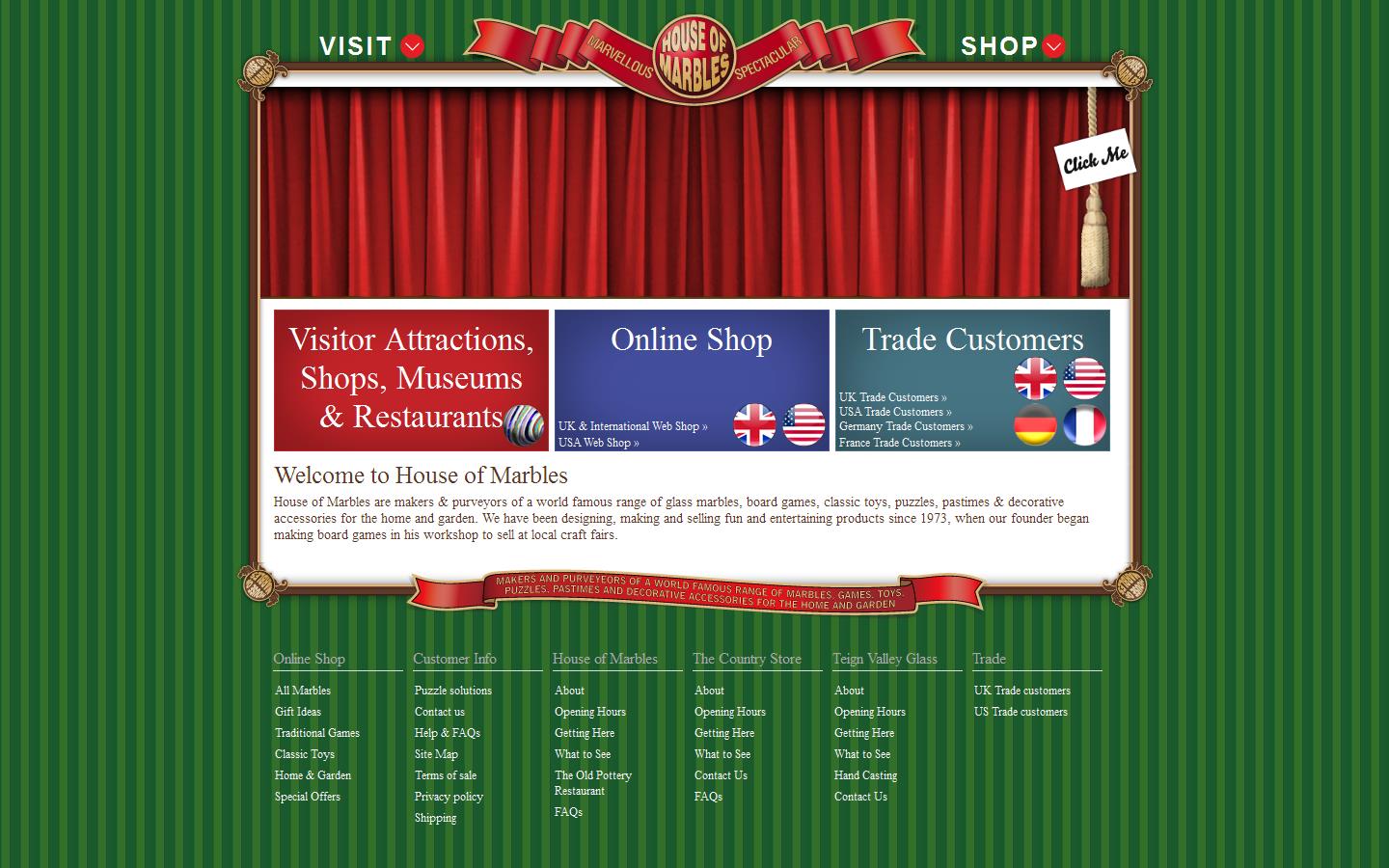 House of Marbles - Teign Valley Glass Website