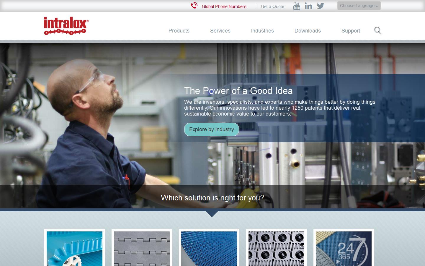 Intralox Ltd Website