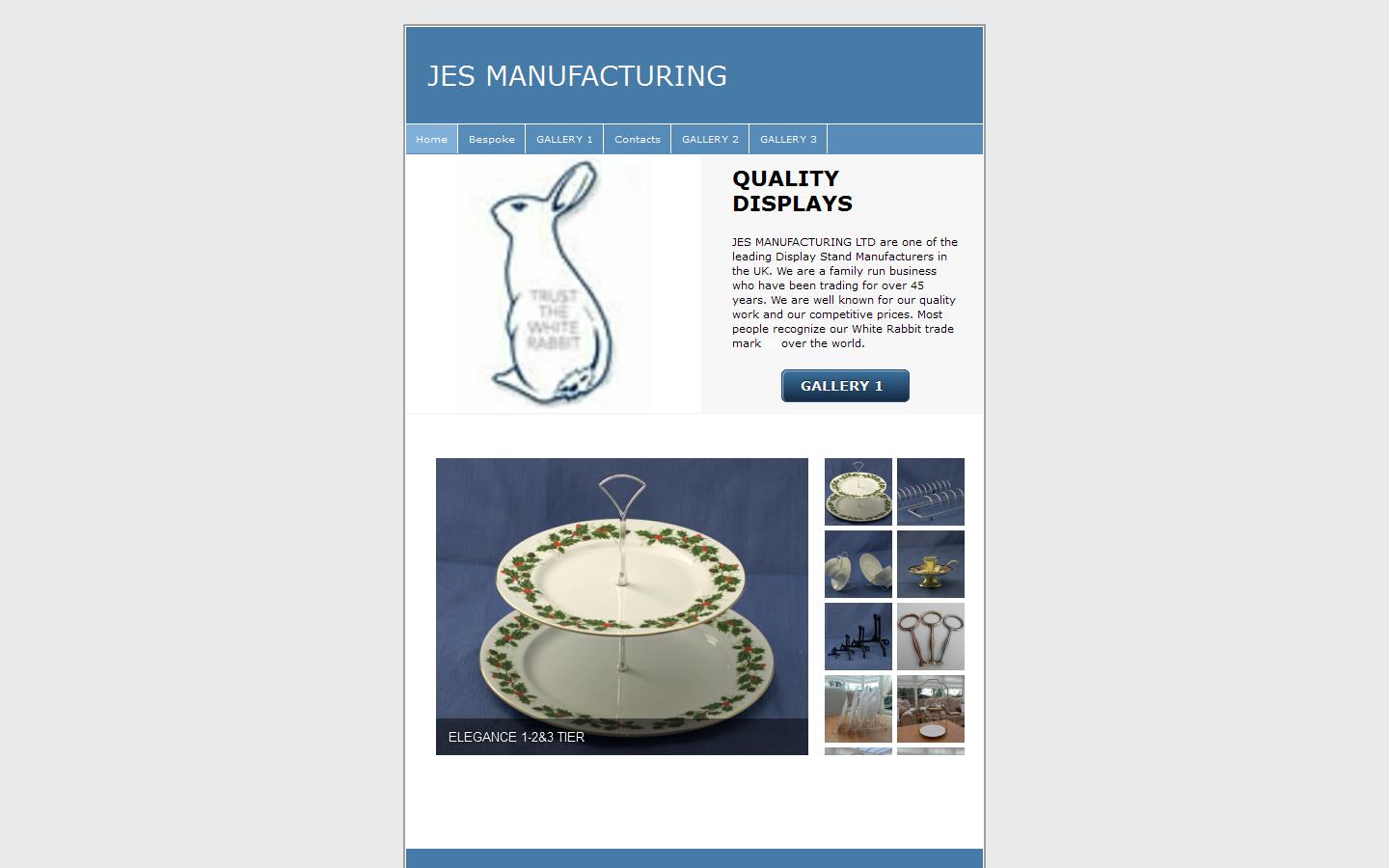 JES Manufacturing Website