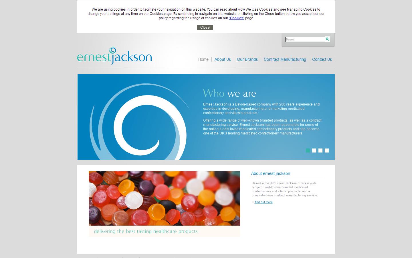 Ernest Jackson Website