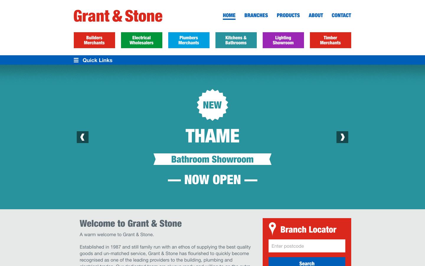Grant & Stone Website