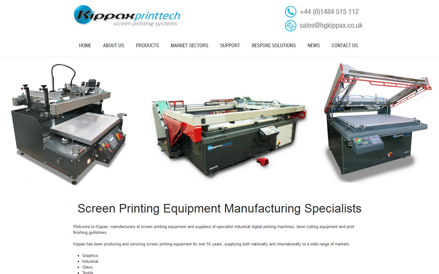 H G Kippax & Sons Ltd Website