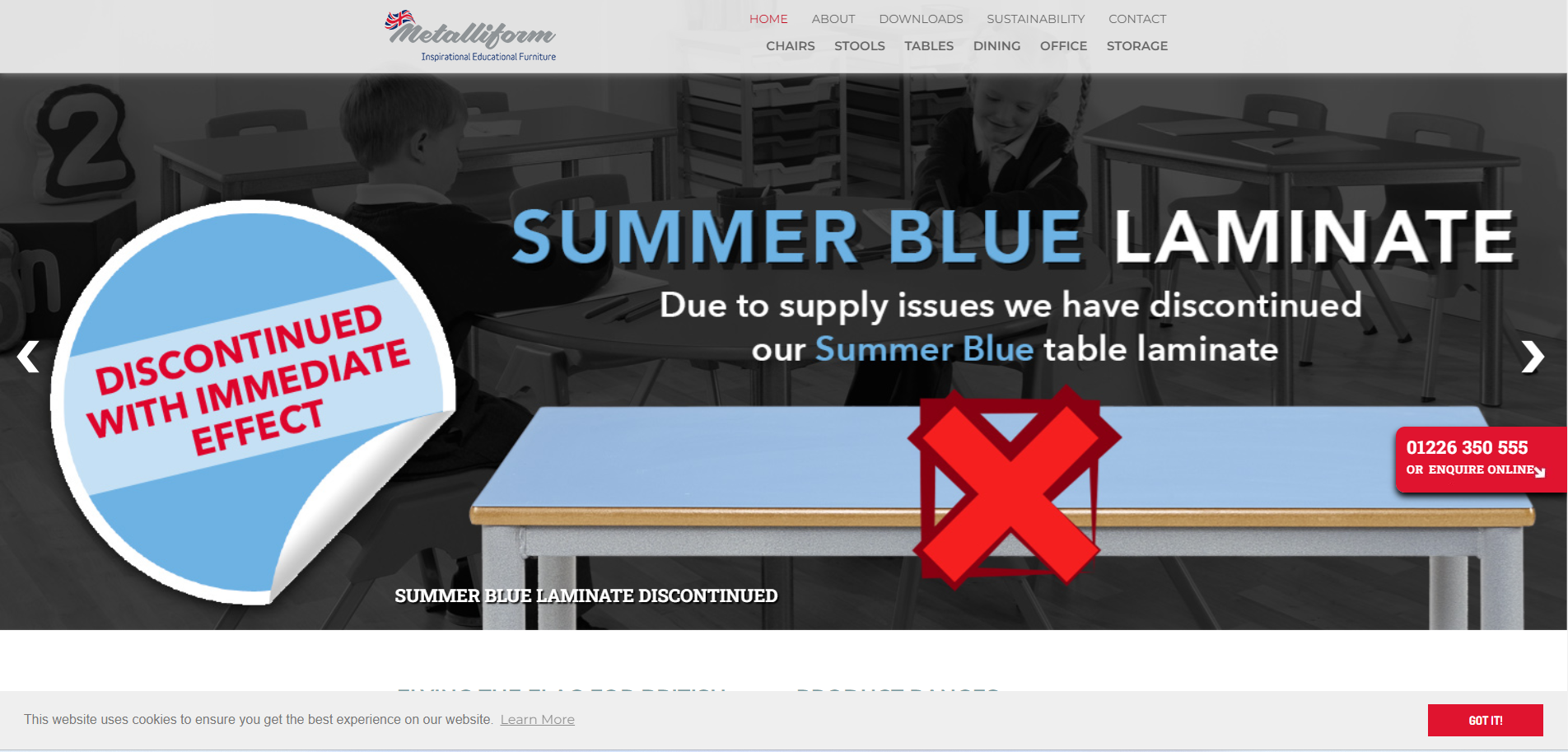 Metalliform Holding Website