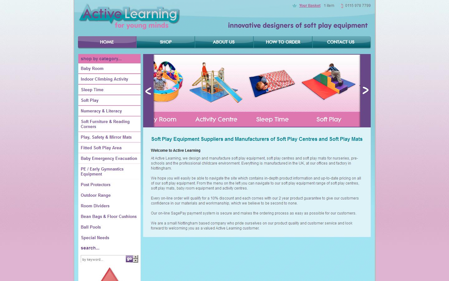 Active Learning Ltd Website