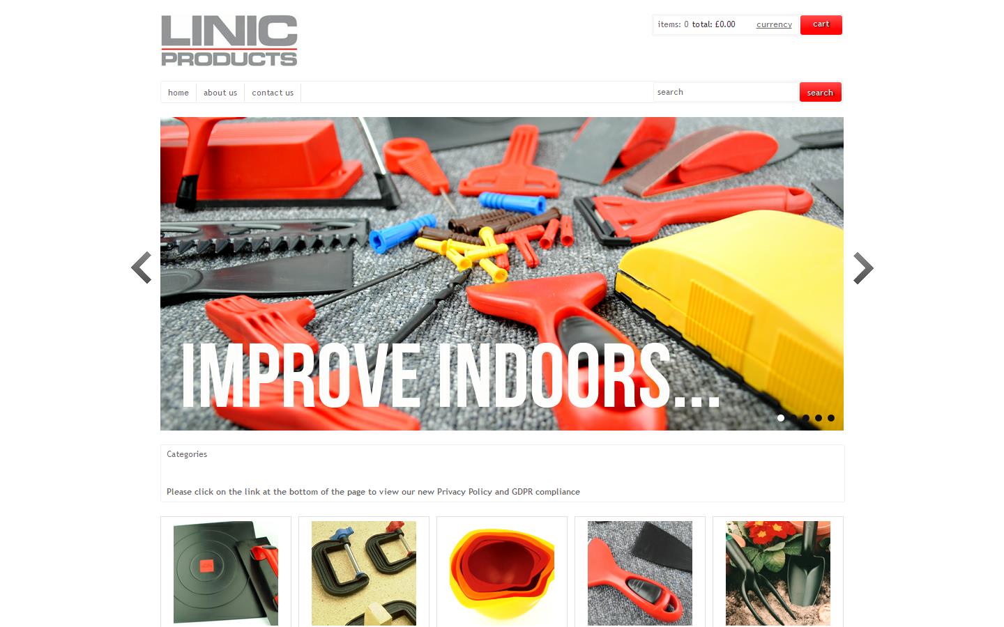 Linic Plastics Ltd Website